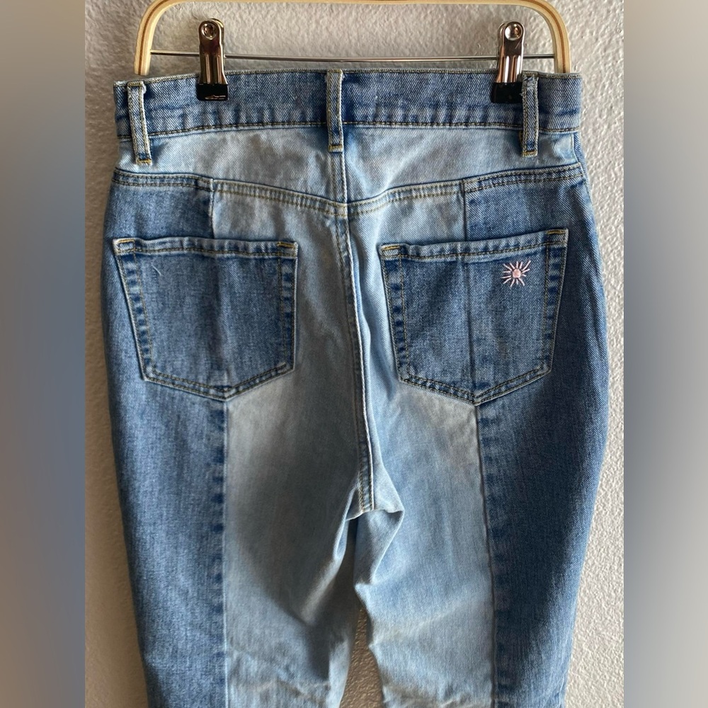 PACSUN High Rise Straight Color Block Y2K Women’s Jeans Size 24